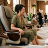 Image 2: Experience a Hot Stone Massage Pedicure and More at Gem Nails & Spa with up to 36% off