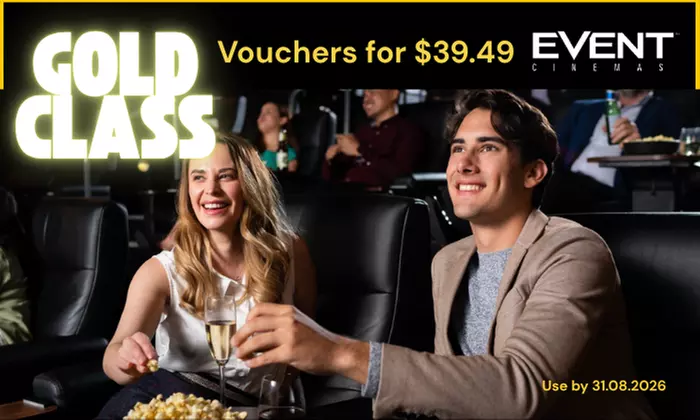 Event Cinema Gold Class eVoucher Sale