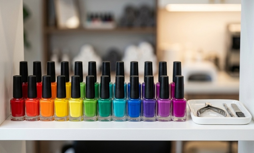 Image 6: Manicure/Pedicure, Long-Lasting Gel, & Trendy Gel-X Nail Extensions