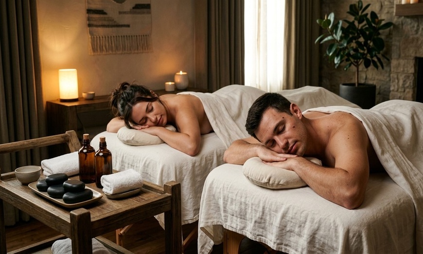 Image 4: 60- or 90-Minute Couples Swedish or Deep Tissue Massage with Oils