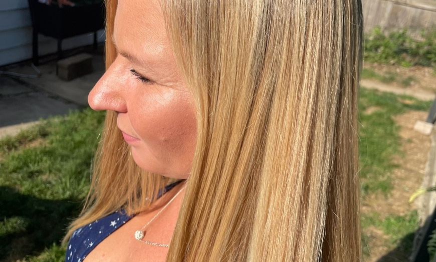 Image 3: Haircut, Shampoo, Style with Deep Conditioning Treatment and More