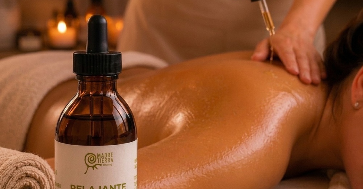 Masaje aromático con aceites esenciales en Madrid