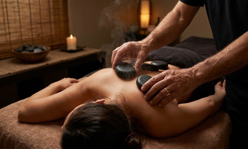 Image 6: Transform Your Wellness Routine: Custom Full-Body Stretch, Hot Stones with Massage & More at Massage Therapy By Minyuiet