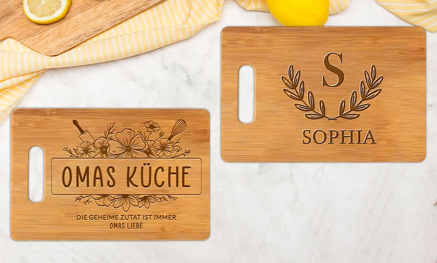 Image 18: One Or Two Custom Cutting Board from Justyling