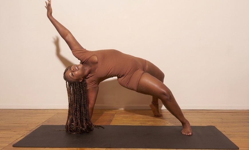 Image 2: 60-Min Sunday Rest & Restore Hatha Flow Yoga Class