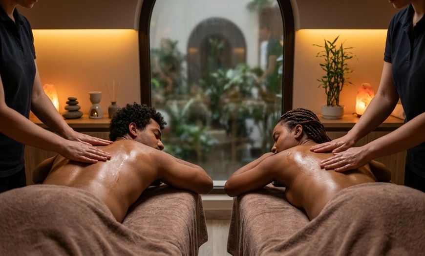 Image 3: Unwind in Style: 60 or 90-Minute Couples Swedish Massage at The Mark Spa– Pure Relaxation Awaits. Save Up to 33%
