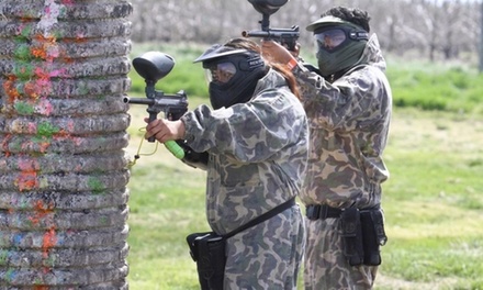 Half Day Rental for One with Chest Protector, Jumpsuit & 500 Paintballs - Extreme Paintball