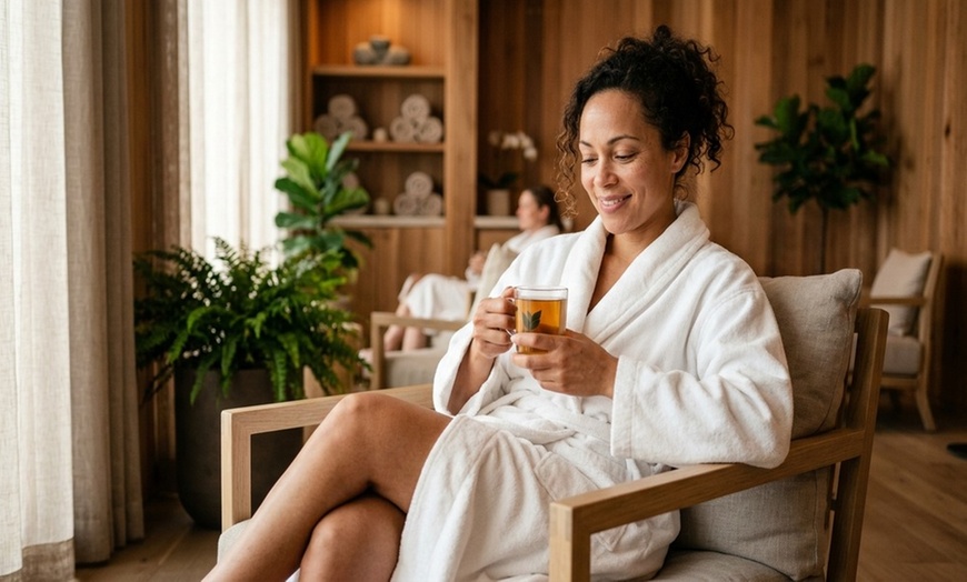 Image 3: Solo or Couples: 75-Min Full Body Massage with Hot Stone Back Scrub