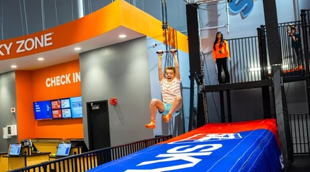 120-Minute Jump Pass for 1 Person, Valid Any Day - Sky Zone - South Louisville