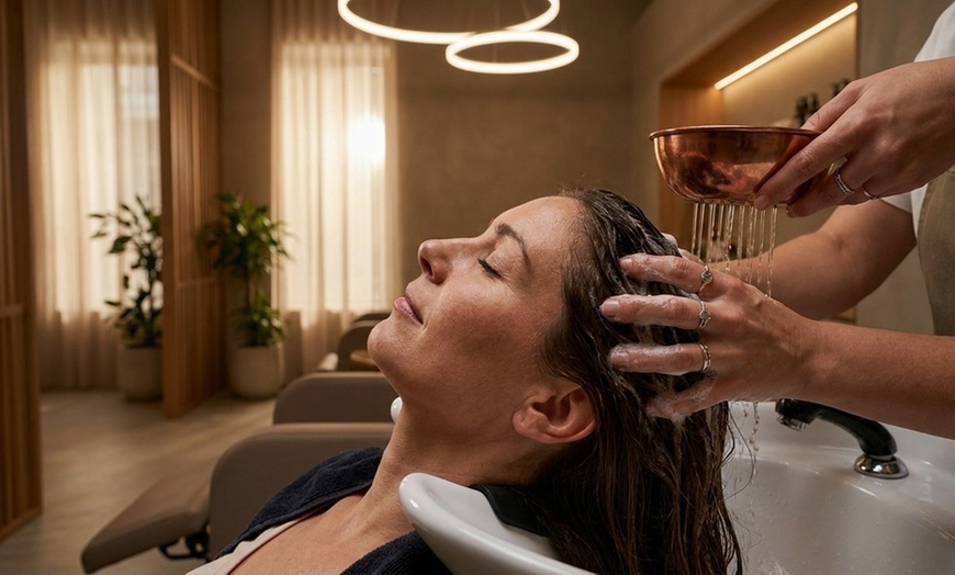 Image 2: 60 or 90 Minute Head Spa for 1 or 2 + Massage on Shoulders, Neck & Head 