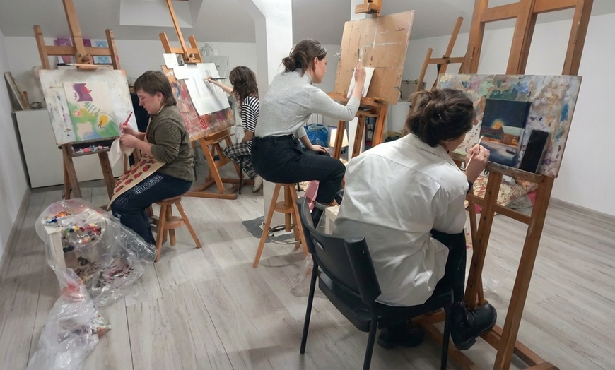 Image 3: Lekcje malarstwa lub rysunku albo zajęcia muzyczne