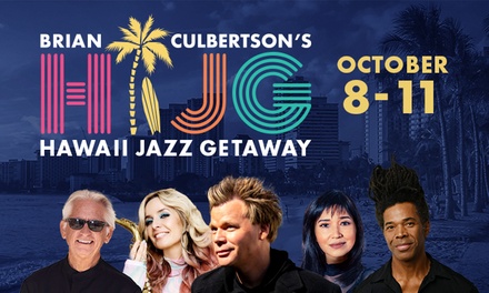 Friday Rear Upper Balcony - Early Bird Pricing - Hawaii Jazz Getaway Brian Culbertson Hawaii Theatre Center 2026