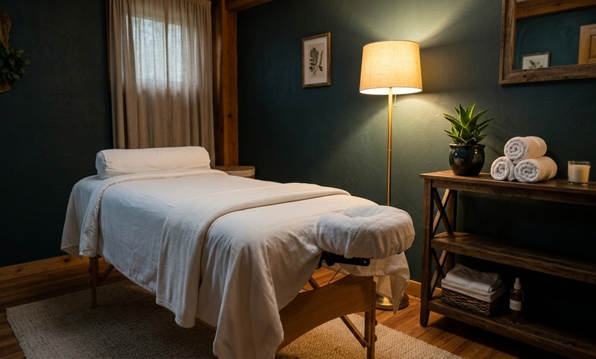 Image 2: Experience holistic healing at Mesa's serene Wildflower Massage,
