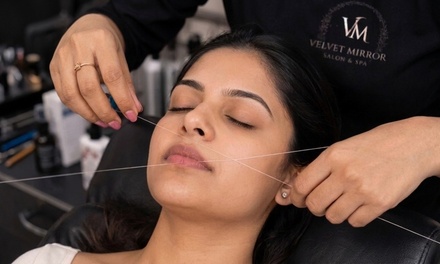 One Eyebrow Threading - The Velvet Mirror Salon and Spa