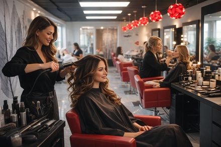 One Deep-Conditioning Hair Mask with Blowout - The Divine Hair Care