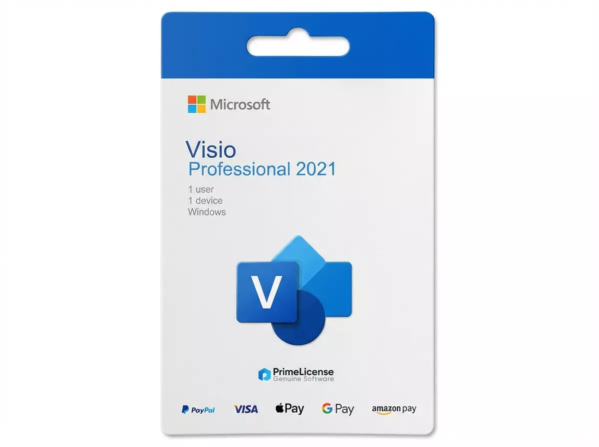 Microsoft Visio Pro 2021/2024 oder Microsoft Project Pro 2021/2024