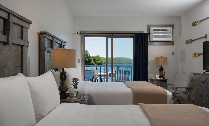 Image 19: Vermont Lake Lodge with Private Beach & Kayaks