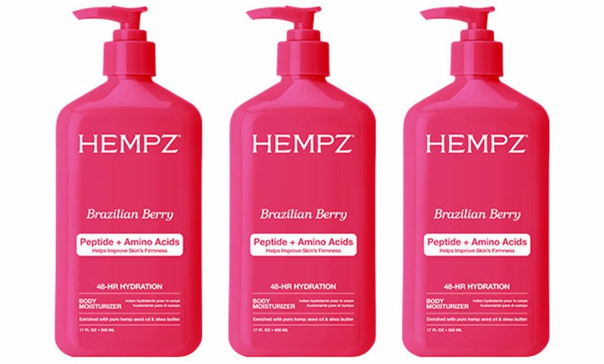 Image 49: Hempz Herbal Body Moisturizer Lotion 17oz each (2 or 3 Pack) 