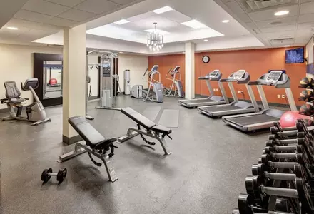24-hour fitness center