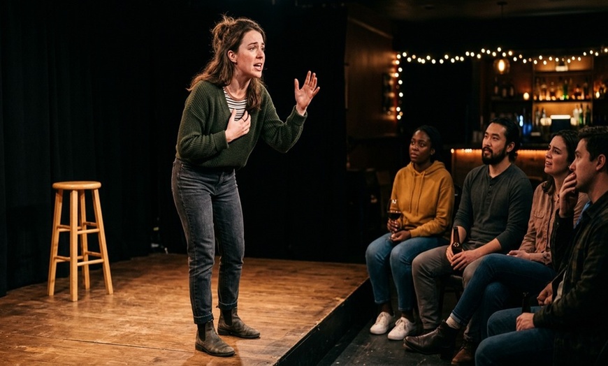 Image 2: Act & Sip NYC: 90-Minute Crash Course with a Free Drink