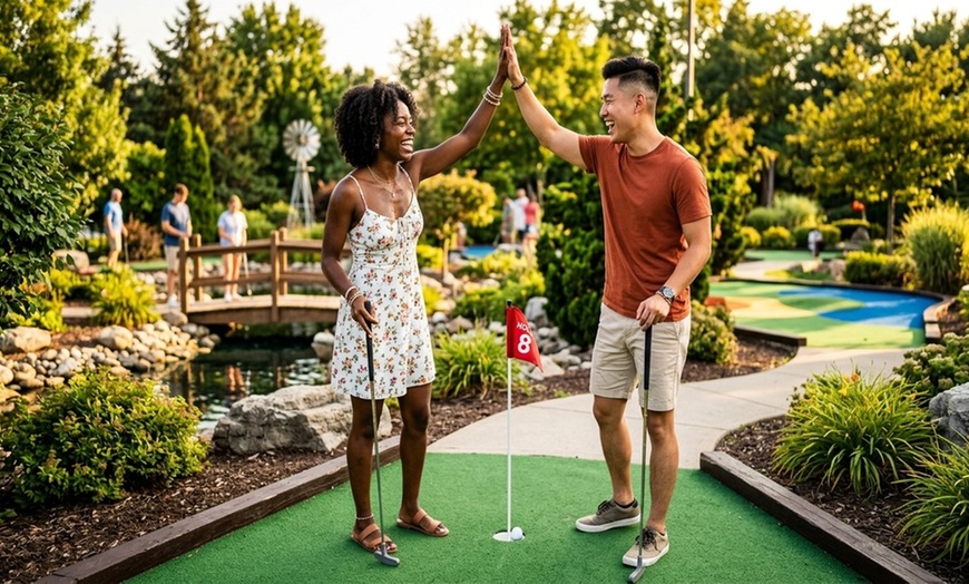 Image 2: Mini-Golf & Batting Cages at Wilderness Falls – Save Up to 23%
