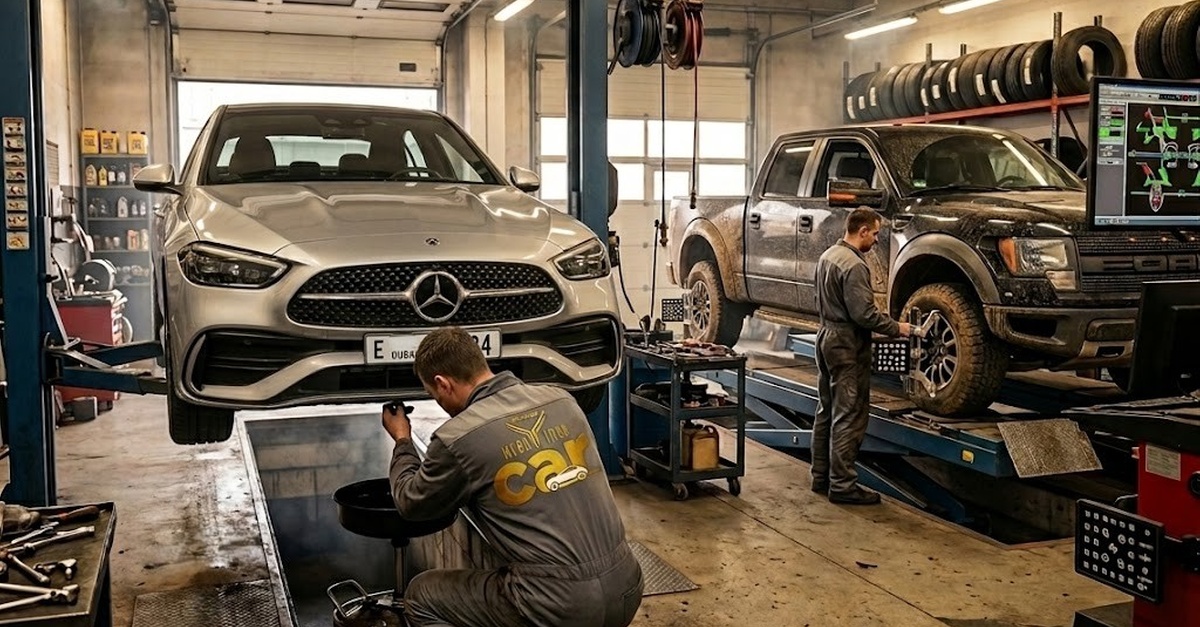 Full Car Service: Oil Change, Health Check & Wheel Alignment Full Car Service: Oil Change, Health Check & Wheel Alignment