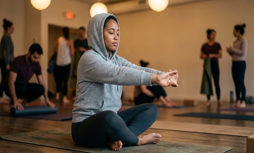 Image 8: Experience Unlimited Bikram Hot Yoga and Inferno Pilates with Bikram Yoga Rancho Cucamonga, up to 70% off