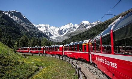 Option 1: Boston (BOS): Depart between 11/01/26-11/17/26 - ✈ Milan, Chur & Zurich: 6-Day Bernina Express Tour with Flights & Hotels