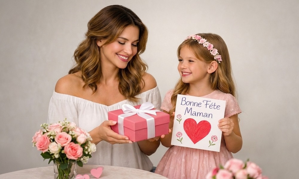 Shooting photo fête des mères à Versailles