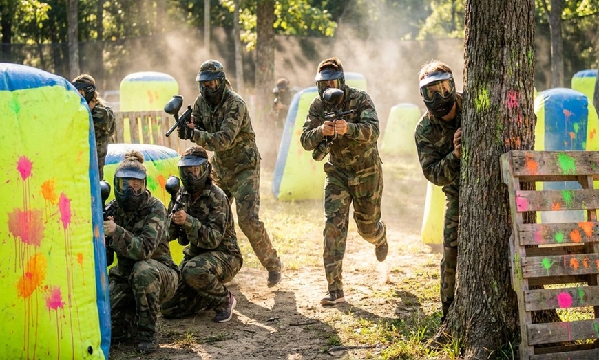 Image 2: Paintball Pack: All-Day Entry, Equipment & 100 Paintballs Per Person