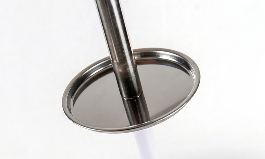 Image 3: Porte-brosse de toilette en acier inoxydable