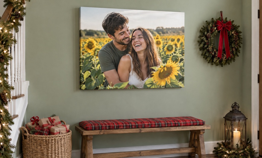 Image 2: Custom Photo Canvas by Printerpix (Up to 90% Off)