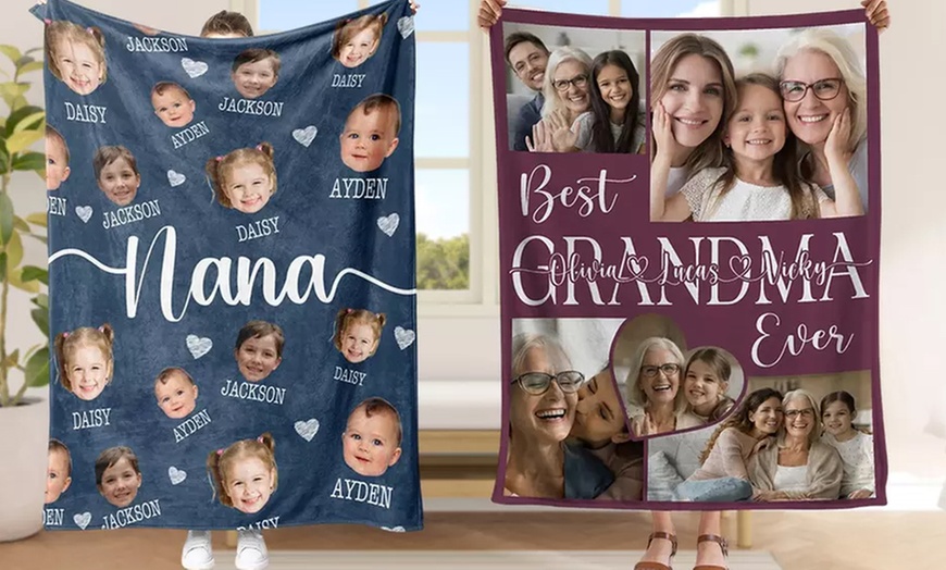 Image 17: Custom Photo Blankets from Justyling (Up to 91% Off)
