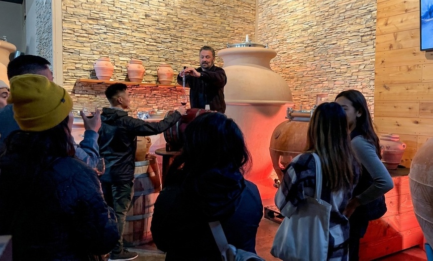 Image 3: Uncork History: Ancient Amphorae Wine-Making Process Tour and Tasting 
