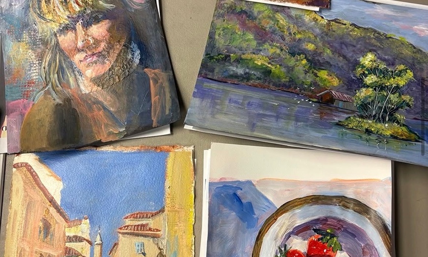 Image 6: Create & Learn: Painting Workshops or 1-Month Class Pass