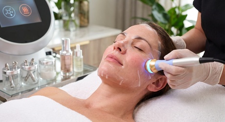 Limpieza facial completa con Microdermabrasion