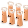 Image 10: 6 Pack 20 LED Wine Bottle Cork Lamp Fairy String  Lights for DIY Wedding Party