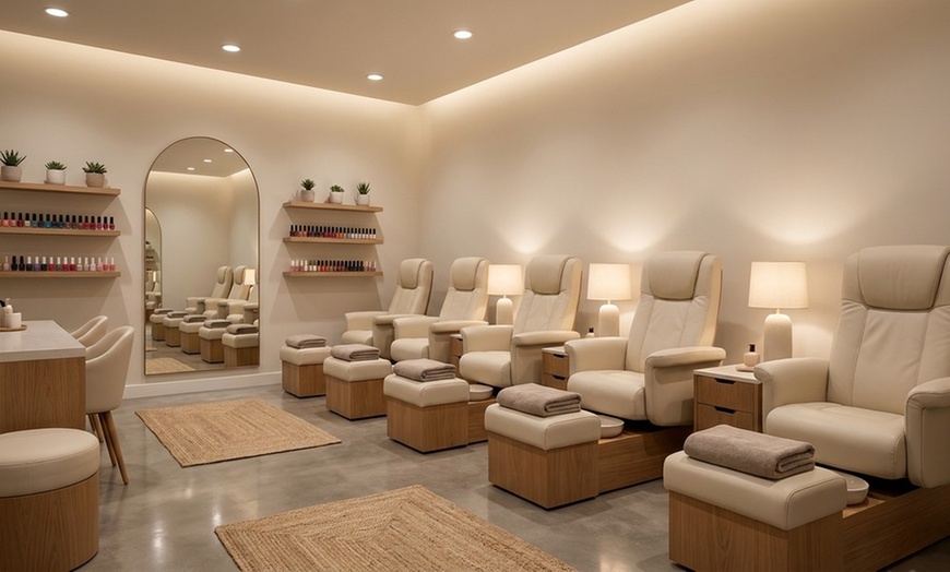 Image 3: Get Beautiful Nails with Shellac, French or Mani-Pedi Options