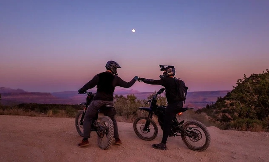 Image 12: Electric Dirt Bike & UTV Tours: Scenic Cruises & Sunset Adventures