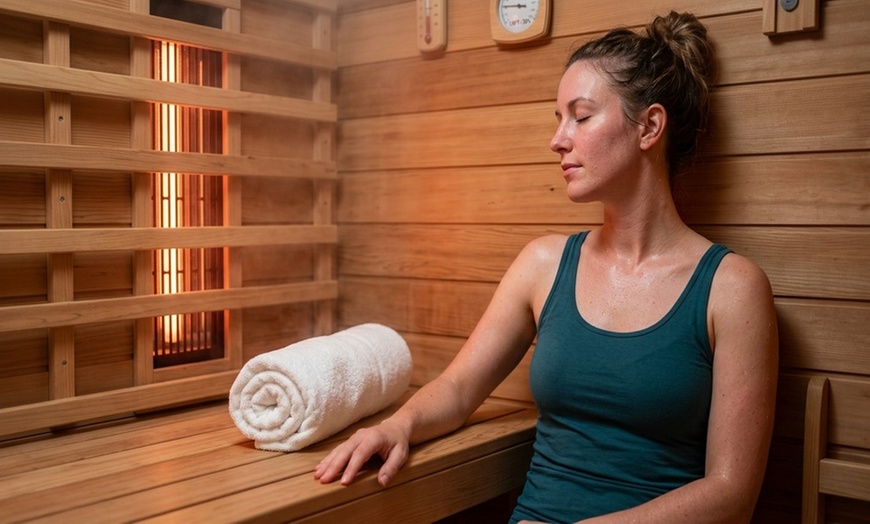 Image 6: Lymphatic Drainage Massage & Sauna Detox for Toxin Flush & Recovery