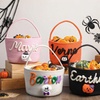 Image 1: Personalized Halloween Trick or Treat Baskets