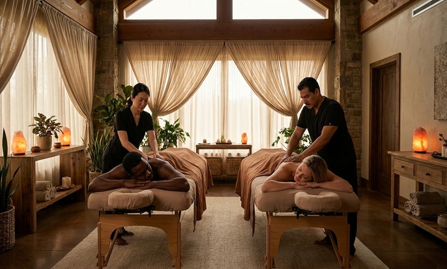 Image 3: Get 60-Min Couples/ Deluxe Massage with Hot Oil & Hot Towel Treatment 