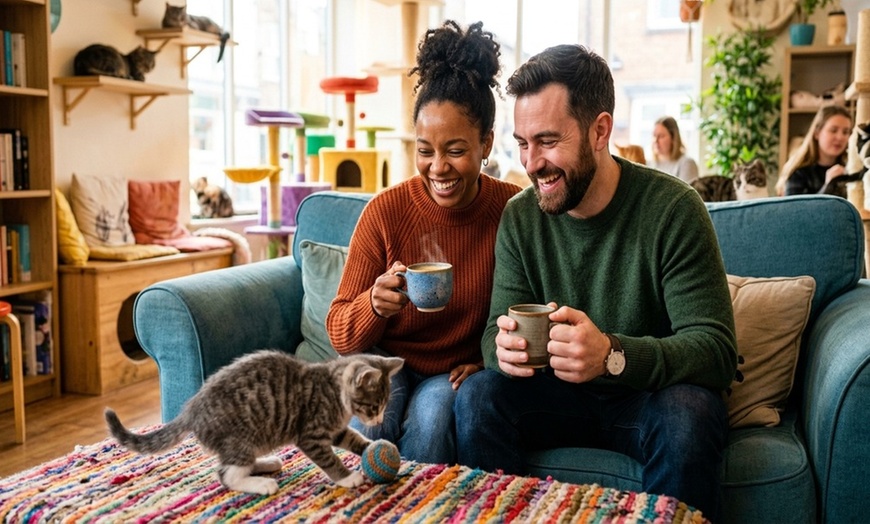 Image 4: Enjoy a Cozy Cat Lounge: One-Hour Admission in Farmington Hills
