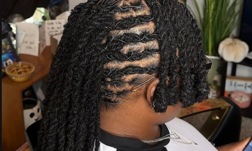 Image 6: Dreadlock Services: Starter, Maintenance, and Styles