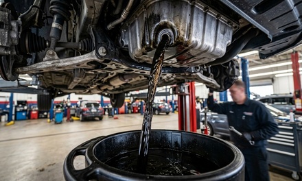 Synthetic Blend Oil Change with Standard Filter and Tire Rotation - Meineke Automotive - Salem