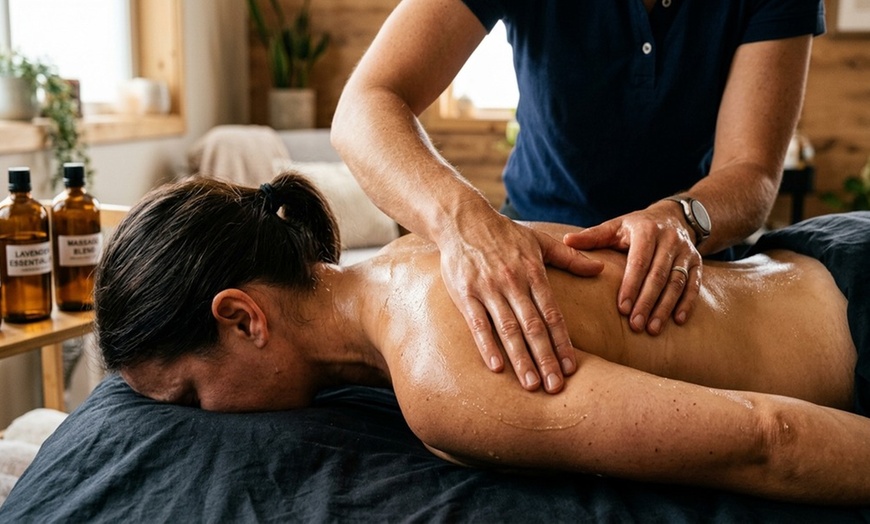 Image 6: Hot Stone & Essential Oil Massage: Oriental or Therapeutic