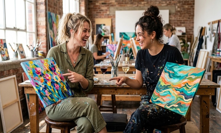 Image 4: Enjoy a 3-Hour BYOB Painting Class for One, Two, or Four People
