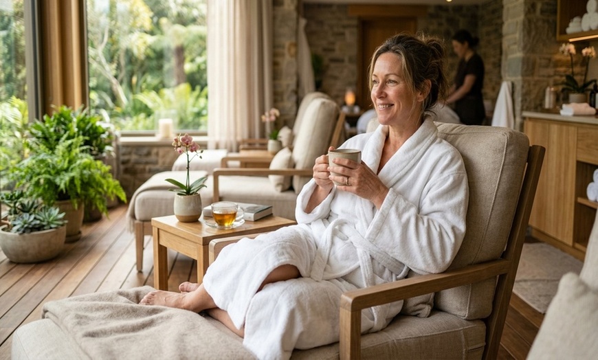 Image 3: Relax with 60-Min Foot Deluxe Massage, Combo or Couple Massage with Hot Stones, Foot Scrub & Foot Soak Up to 30% Off