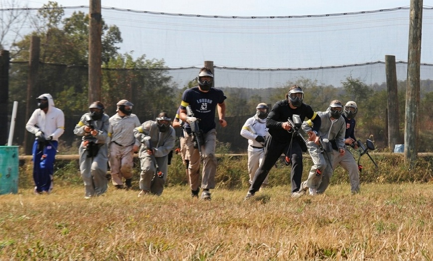 Image 2: Paintball Pass with Equipment Rental and Various Thematic Fields