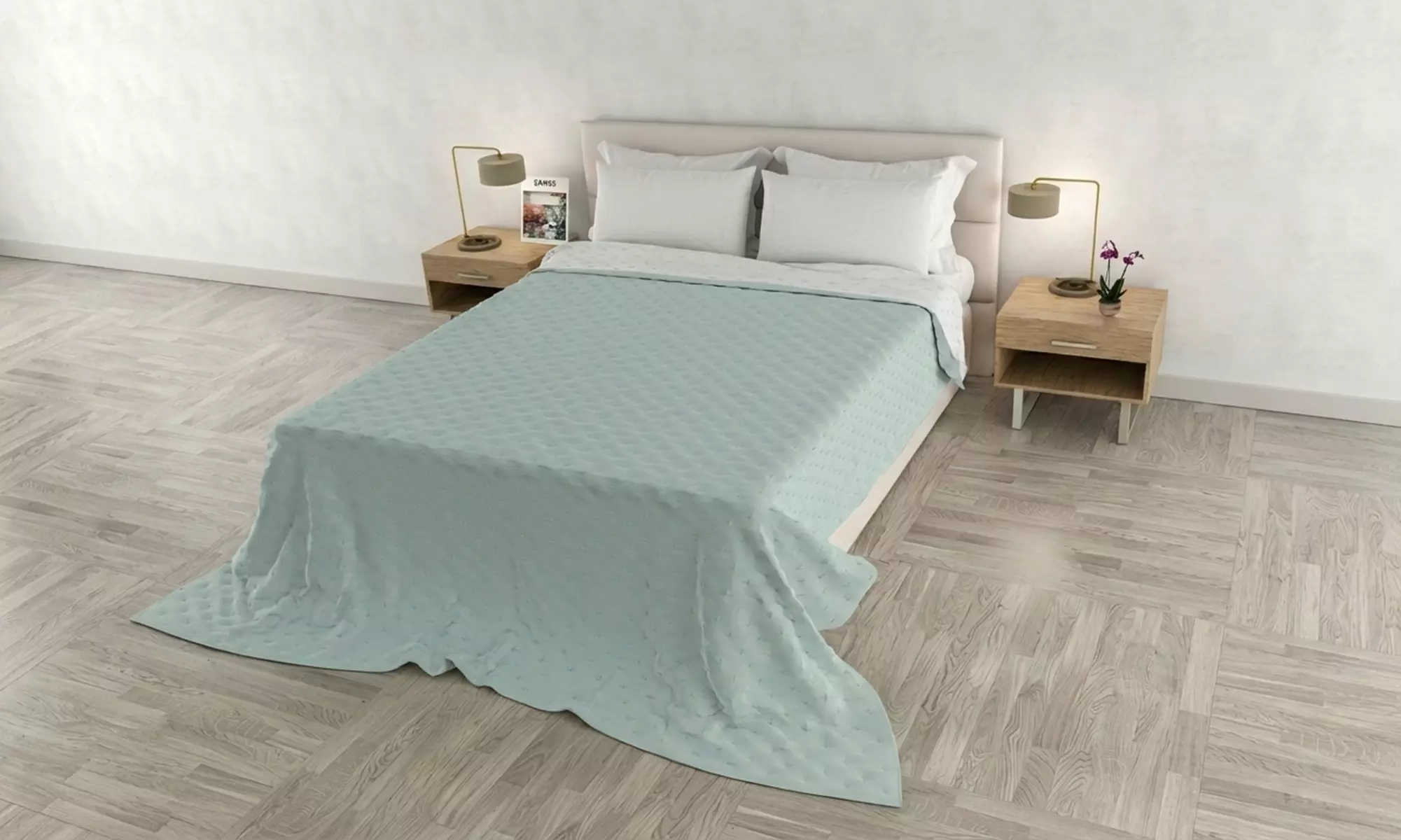 Zomerdekbed 'Water Washed'